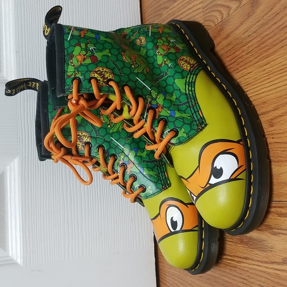 Dr. Martens | Shoes | Rare Dr Martens Ninja Turtles Mikey Boots | Poshmark